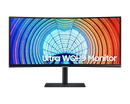 Samsung 34'' Curved Monitor LS34A650UXUXXU S65UA UWQHD USB-C 3440x1440 (Renewed)
