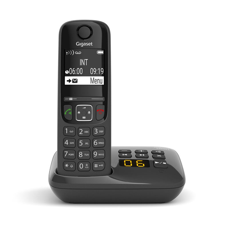 Gigaset AS690A Cordless Phone Handsets With Answering Machine Hands-Free (Renewed)