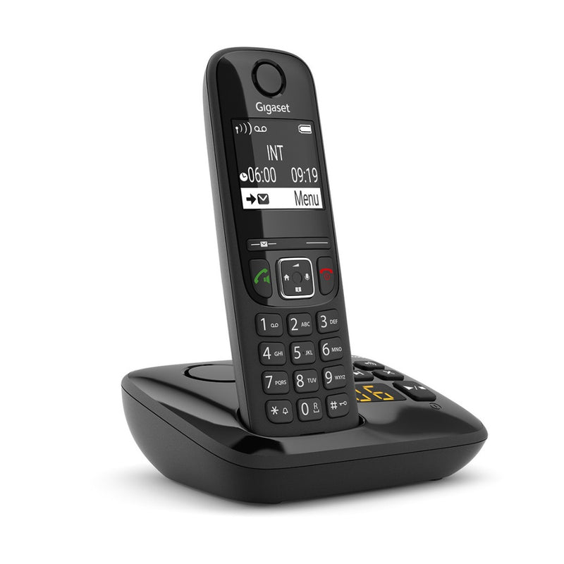 Gigaset AS690A Cordless Phone Handsets With Answering Machine Hands-Free (Renewed)