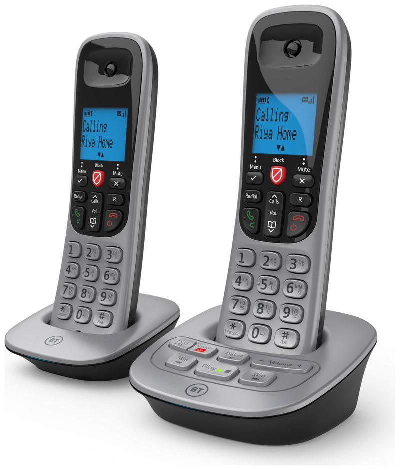 BT 7660 Twin Digital Cordless Phone With Call Blocking & Answering Machine (New)