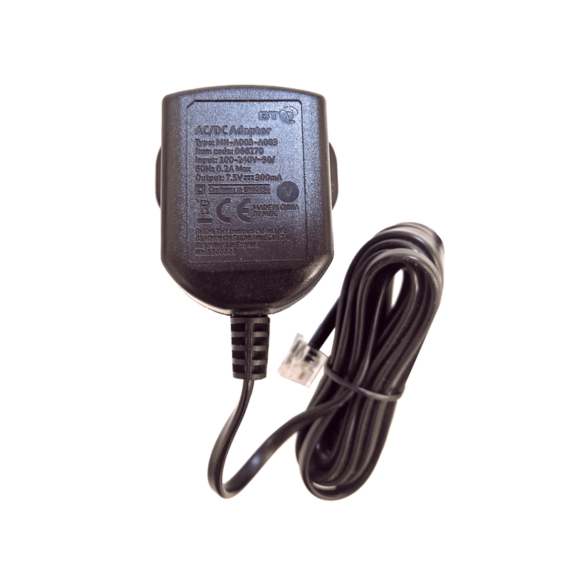 BT 3570 Phone Genuine BT Power Supply For Main Unit Or Additional Handset (New)