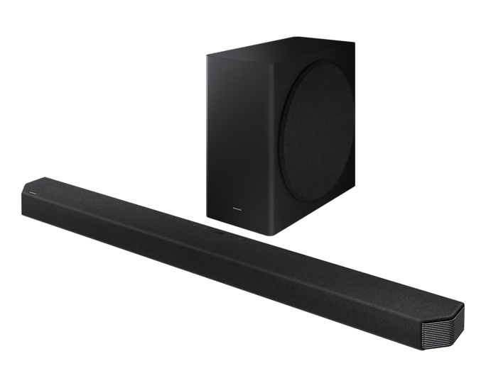 Samsung HW-Q900A 7.1.2Ch Q-Symphony Cinematic Dolby Atmos Q-Series Soundbar 2021 (Renewed)