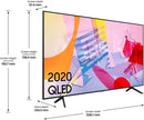 Samsung QE55Q60TAUXXU 2020 55'' Q60T QLED 4K Quantum HDR Smart TV With Tizen OS (Renewed)
