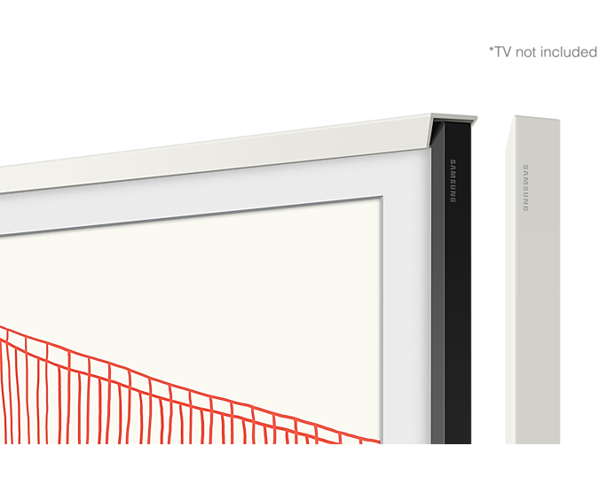Samsung 55'' Bevelled White Customisable Bezel For The Frame TV (2021) (New)