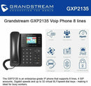 Grandstream GXP2135 Sleek High-End IP Phone (New)