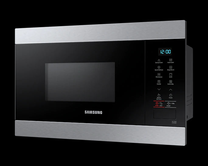 Samsung Built-In Grill Microwave 1300W Smart Humidity Sensor 22L MG22M8074AT/EU (New)
