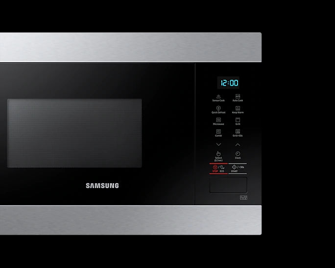 Samsung Built-In Grill Microwave 1300W Smart Humidity Sensor 22L MG22M8074AT/EU (New)