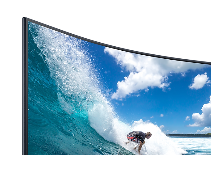 Samsung LC24T550FDRXXU 24'' T55 Full HD Curved Monitor (New)