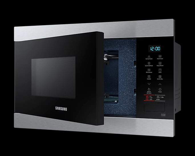 Samsung Built-In Grill Microwave With Smart Humidity Sensor 22L MG22M8074AT/EU (New)