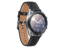Samsung SM-R850NZSAEUA Galaxy Watch 3 Bluetooth Mystic Silver 41mm Leather Band (Renewed)
