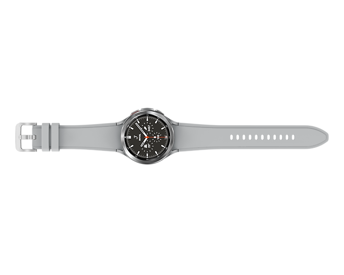 Samsung SM-R895FZSAEUA Galaxy Watch 4 Classic 4G LTE Wi-Fi Stainless Steel 46mm (Renewed)