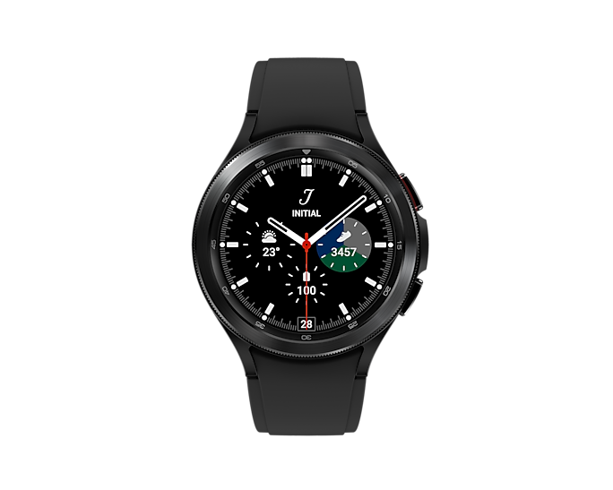 Samsung Galaxy Watch 4 Classic 4G LTE Bluetooth Wi-Fi GPS Stainless Steel 42mm (Renewed)