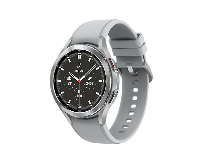 Samsung Galaxy Watch 4 Classic Bluetooth GPS Stainless Steel 46mm SM-R890NZSAEUA (New / Open Box)