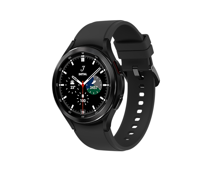 Samsung SM-R880NZKAEUA Galaxy Watch 4 Classic Bluetooth GPS Stainless Steel 42mm (Renewed)