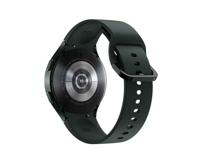 Samsung SM-R870NZGAEUA Galaxy Watch 4 Bluetooth Wi-Fi GPS Aluminum 44 mm Green (Renewed)