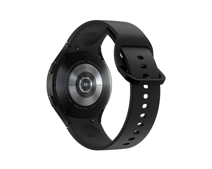 Samsung SM-R870NZKAEUA Galaxy Watch 4 Bluetooth Wi-Fi GPS Aluminum 44 mm Black (Renewed)