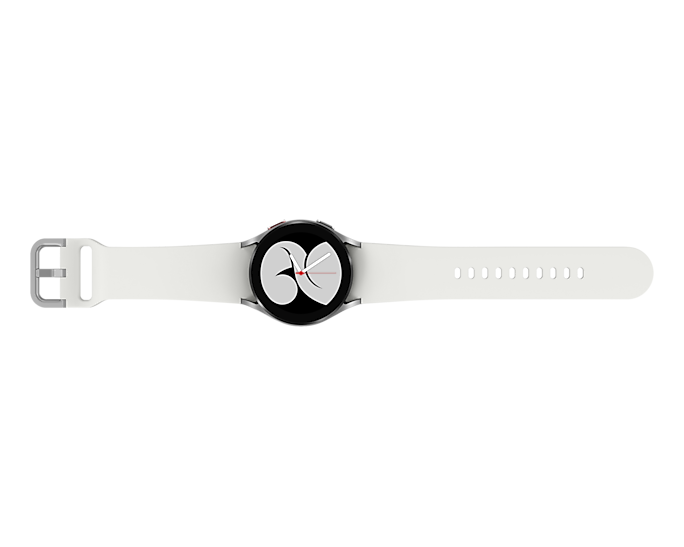 Samsung SM-R860NZSAEUA Galaxy Watch 4 Bluetooth Wi-Fi GPS Aluminum 40 mm Silver (Renewed)