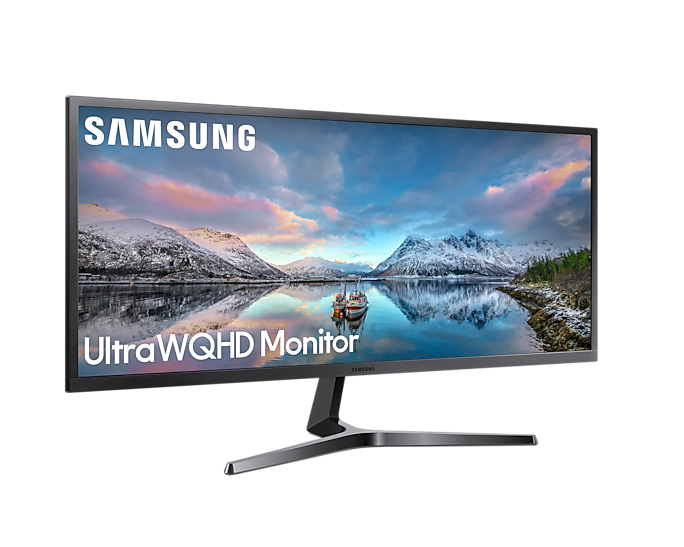 Samsung LS34J552WQRXXU 34'' SJ552W UWQHD Monitor 3440 x 1440 FreeSync (Renewed)