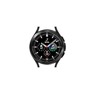 Samsung SM-R890NZKDWEU Galaxy Watch4 Bluetooth 46mm Black Leather Band [M/L] (Renewed)
