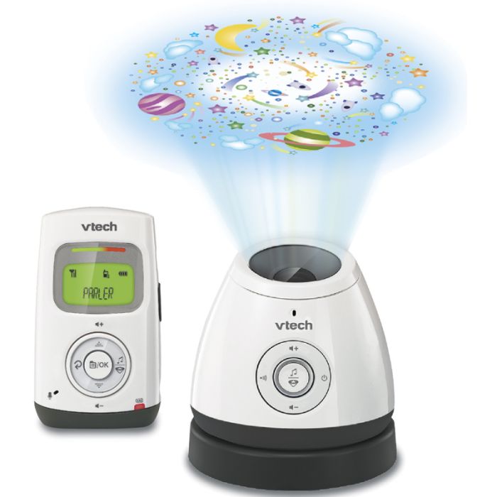 VTech BM2200 Digital Audio Baby Monitor Starlight Show Projector Room Temp (New)