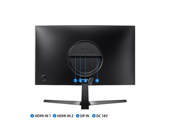 Samsung 24'' LC24RG50FQRXXU CRG5 Full HD Curved Gaming Monitor 1920 x 1080 (Renewed)
