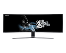 Samsung 49'' LC49HG90DMRXXU Dual-FHD Curved Gaming Monitor 3840x1080 Quantum Dot (Renewed)