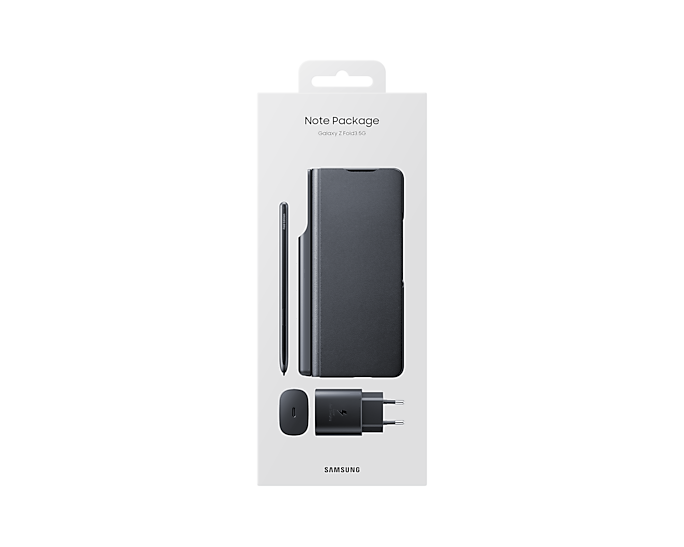 Samsung Galaxy Z Fold 3 5G Note Pack Starter Kit (Renewed)