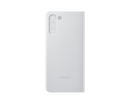 Samsung Galaxy S21+ 5G Clear View Mobile Phone Cover Light Grey (Renewed)