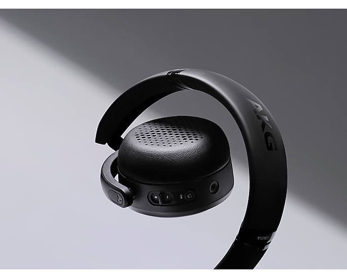 Samsung GP-Y500HAHHCAD AKG Y500 On Ear Wireless Headphones Bluetooth Black (Renewed)