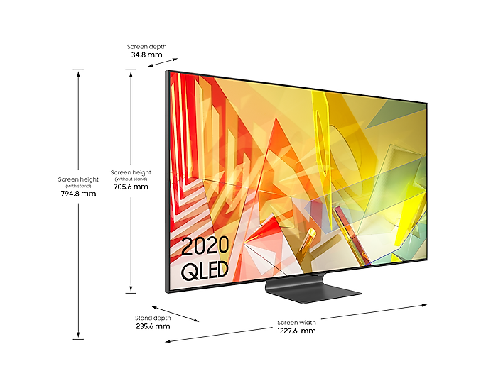 Samsung QE55Q95TATXXU 55'' Q95T Flagship QLED 4K HDR Smart TV (Renewed)