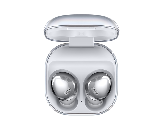 Samsung SM-R190NZSAEUA Galaxy Buds Pro Wireless Headphones Phantom Silver (Renewed)
