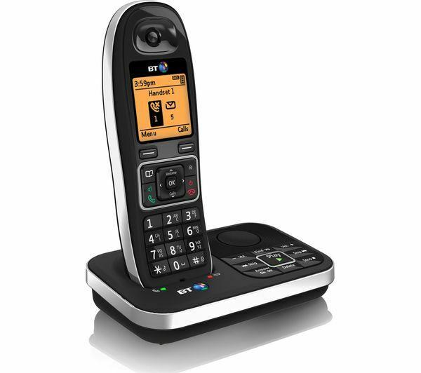 BT Digital Cordless Phone 7610 Single Answering Machine Nuisance Call Blocking (Renewed)