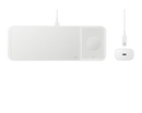Samsung EP-P6300TWEGGB Wireless Charger Trio White (Renewed)