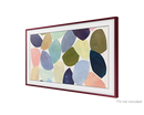 Samsung VG-SCFR43BR/XC Customisable Burgundy Red Bezel For The Frame 43'' TV (Renewed)