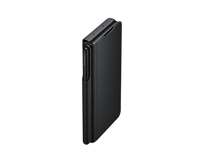 Samsung Galaxy Z Fold3 5G Flip Mobile Phone Cover + S Pen Black (Renewed)