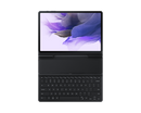 Samsung Galaxy Tab S7 FE/Tab S7+ Slim Book Cover Keyboard EF-DT730BBEGGB (Renewed)
