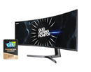 Samsung Curved Gaming Monitor 49'' LED Dual WQHD 5120x1440 LC49RG90SSRXXU (New)