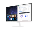 Samsung 27'' Smart Monitor M50A Full HD White Speakers & Remote LS27AM501NUXXU (New)