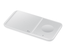 Samsung Wireless Charger Duo 9W With Travel Adapter White (Renewed)
