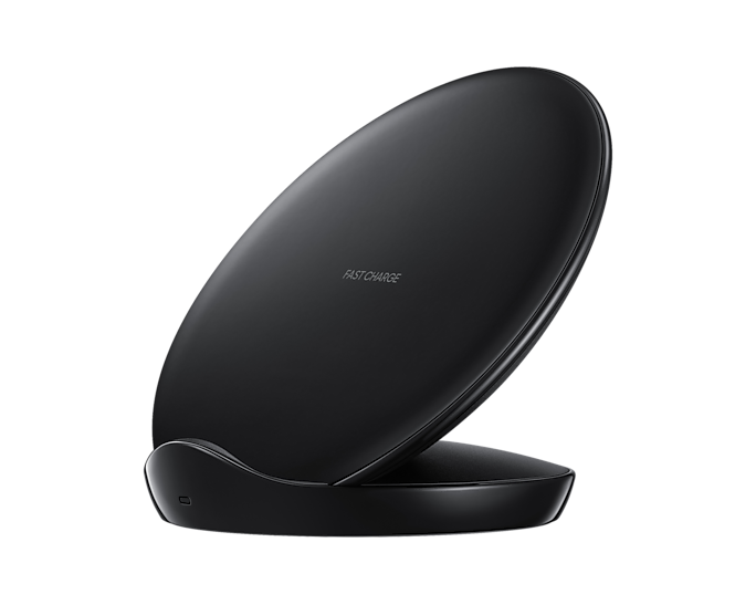 Samsung EP-N5100TBEGGB Wireless Charging Stand (Inc. Mains Adaptor) Black (Renewed)