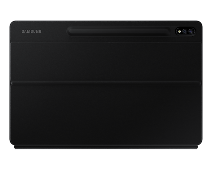 Samsung Galaxy Tab S7+ Keyboard Cover Black (Renewed)
