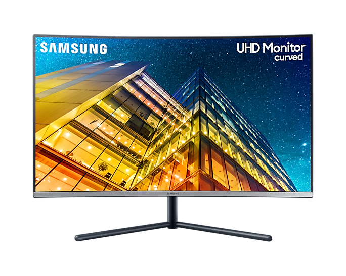 Samsung 32'' UHD Curved Monitor 1 Billion Colours 3840x2160 LU32R592CWRXXU (Renewed)