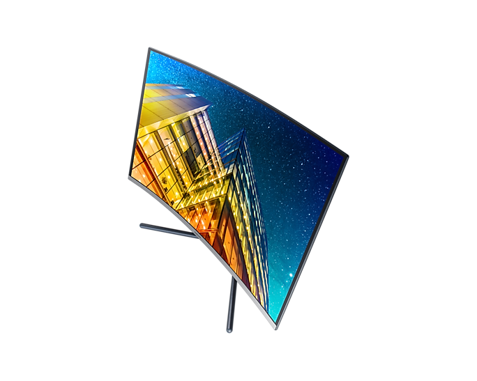 Samsung 32'' UHD Curved Monitor 1 Billion Colours 3840x2160 LU32R592CWRXXU (Renewed)