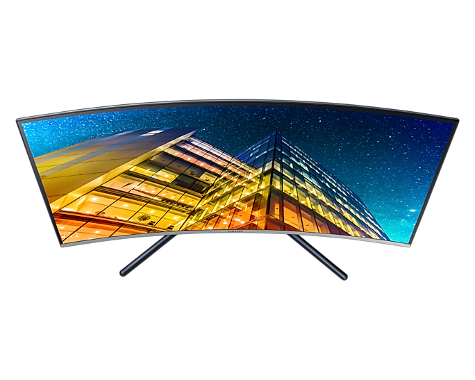 Samsung 32'' UHD Curved Monitor 1 Billion Colours 3840x2160 LU32R592CWRXXU (Renewed)