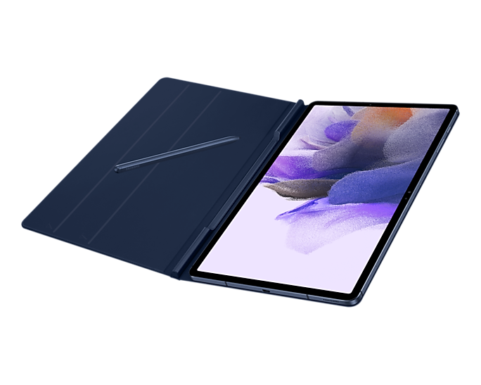 Samsung EF-BT730PNEGEU Galaxy Tab S7+ / S7 FE Book Cover Navy (Renewed)