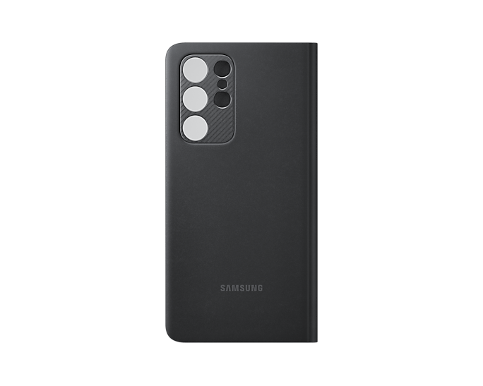 Samsung EF-ZG99PCBEGEW Galaxy S21 Ultra 5G Smart Clear View Cover With S Pen Black (Renewed)