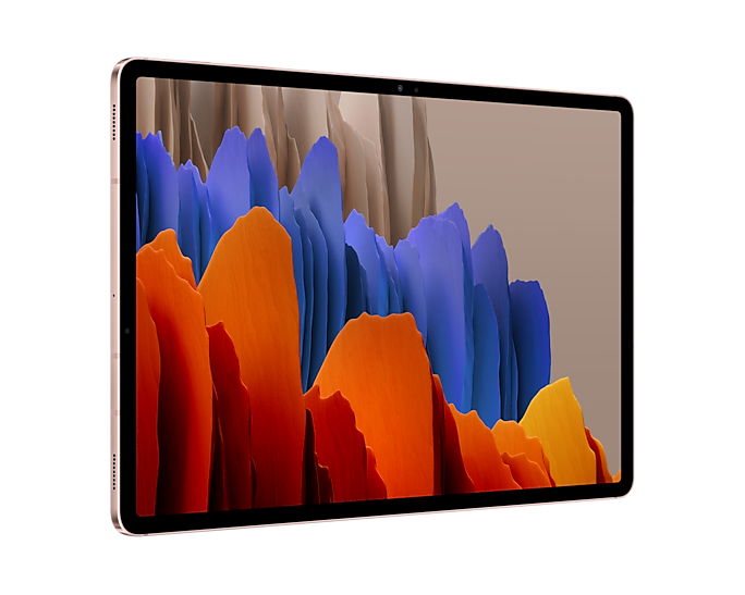 Samsung SM-T976BZNAEUA Galaxy Tab S7+ 5G Tablet 12.4'' 128 GB Mystic Bronze (Renewed)