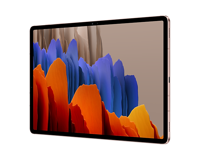 Samsung SM-T976BZNAEUA Galaxy Tab S7+ 5G Tablet 12.4'' 128 GB Mystic Bronze (Renewed)