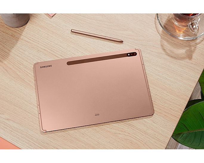 Samsung Galaxy Tab S7 Wi-Fi Android Tablet 11'' 128 GB Mystic Bronze (Renewed)