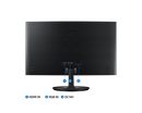 Samsung 24'' Curved Monitor CF390 LED Full HD 1920x1080 FreeSync LC24F390FHRXXU (Renewed)